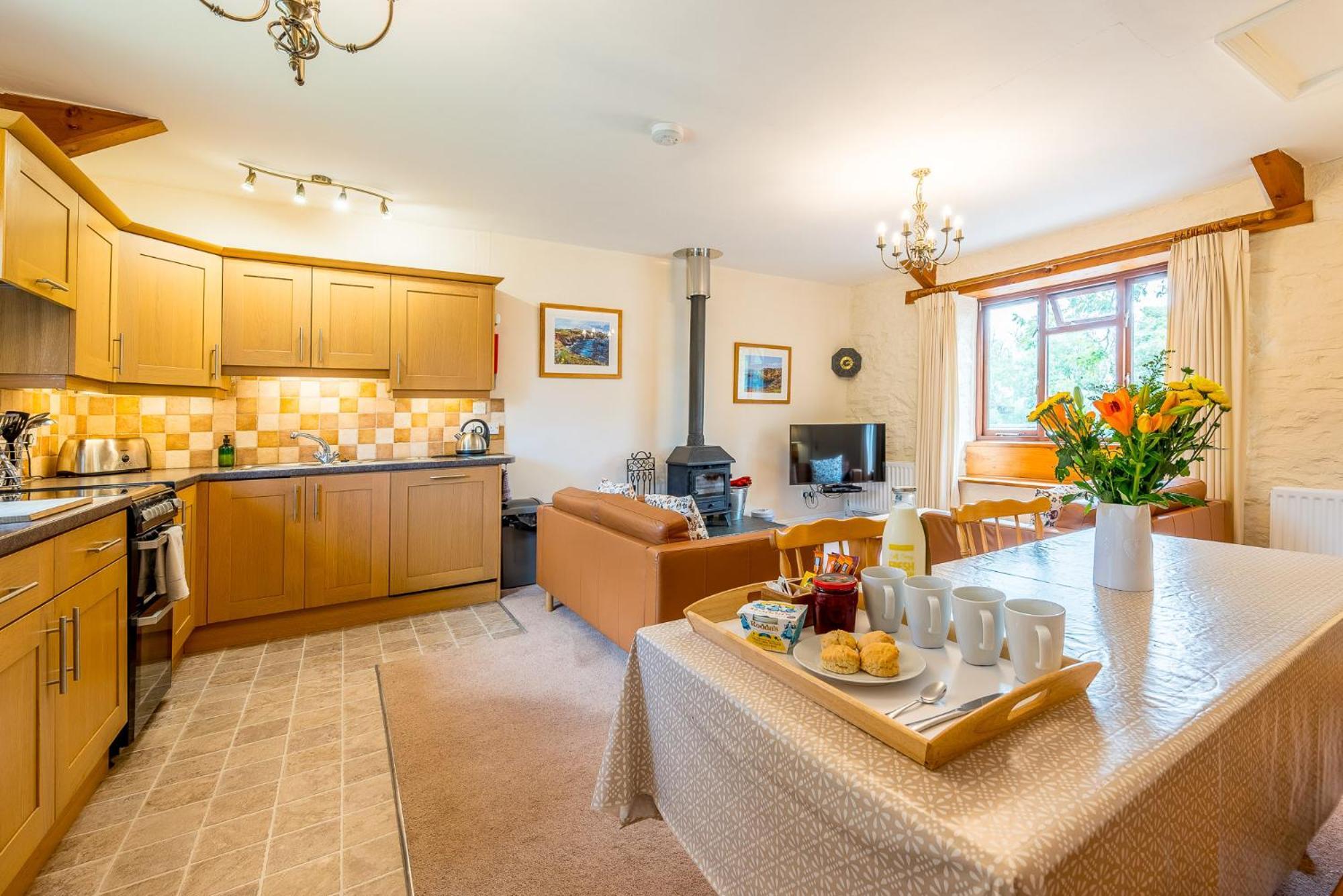 Villa Cargurra Farm Boscastle Esterno foto