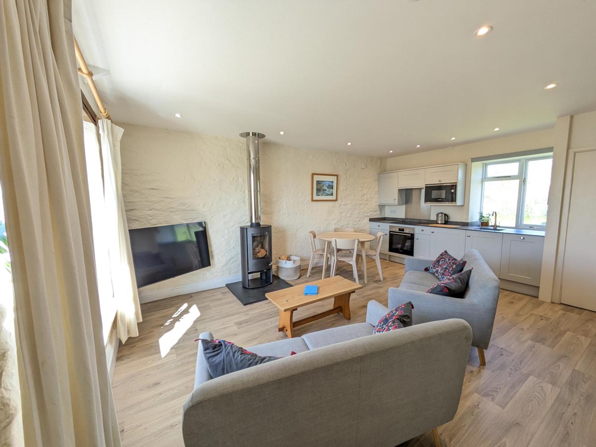 Villa Cargurra Farm Boscastle Esterno foto