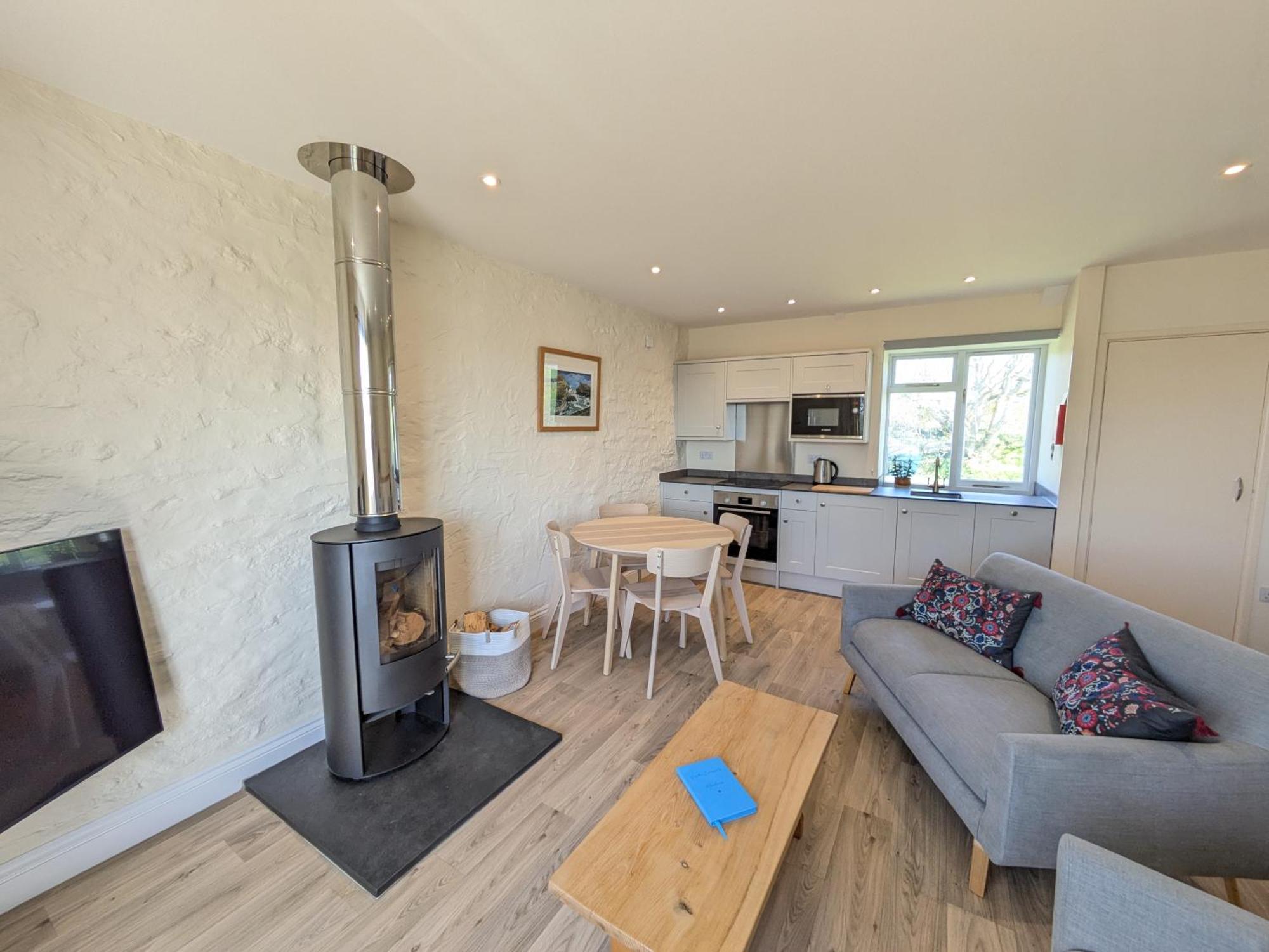 Villa Cargurra Farm Boscastle Esterno foto