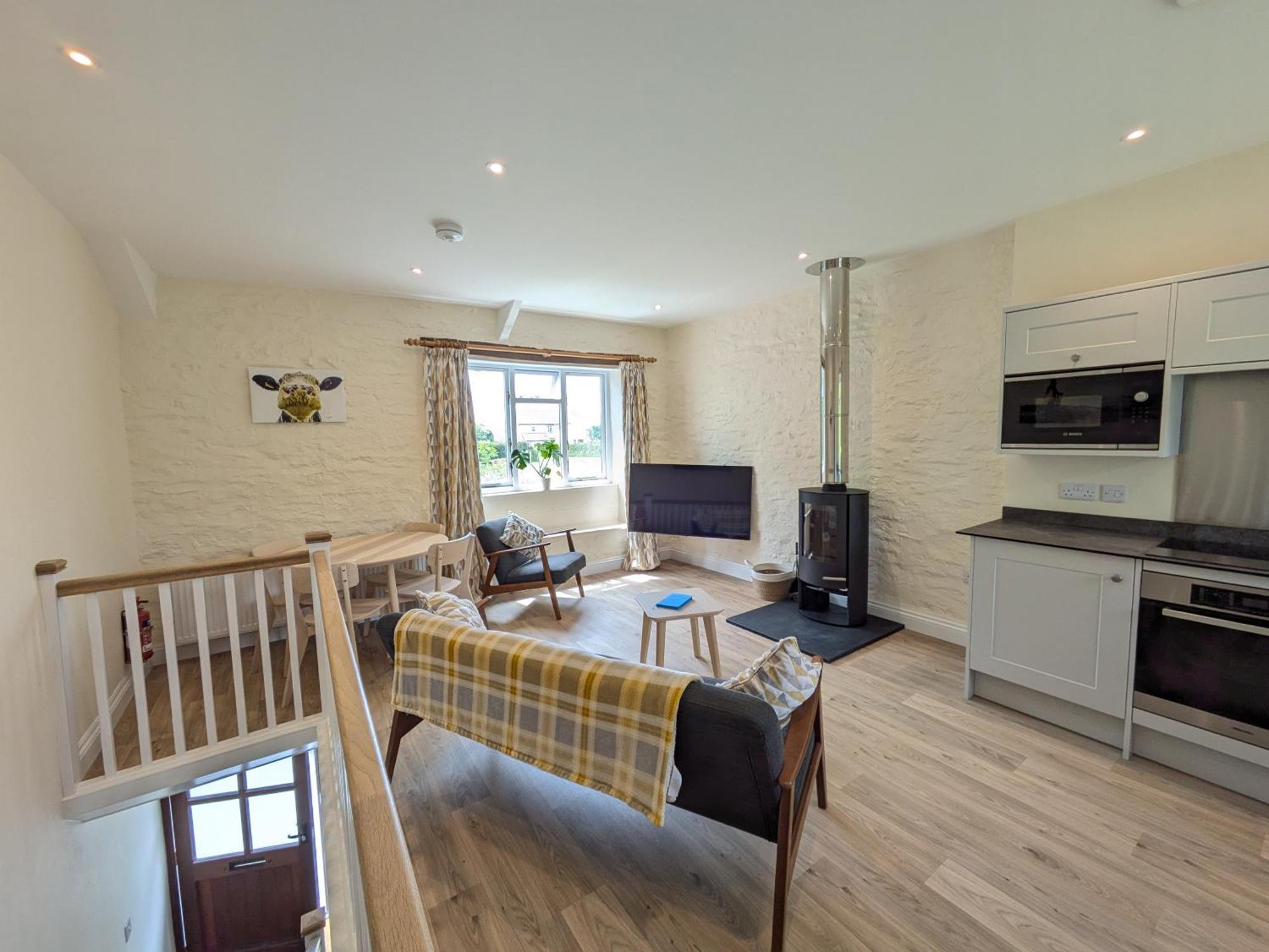 Villa Cargurra Farm Boscastle Esterno foto