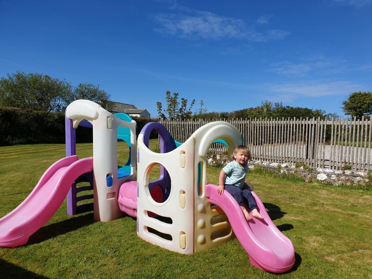 Villa Cargurra Farm Boscastle Esterno foto